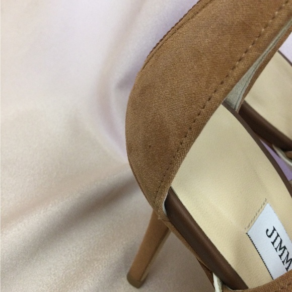 Jimmy Choo Women's Strappy Sandals - Brown, White, and Silver - Picture 8 of 11